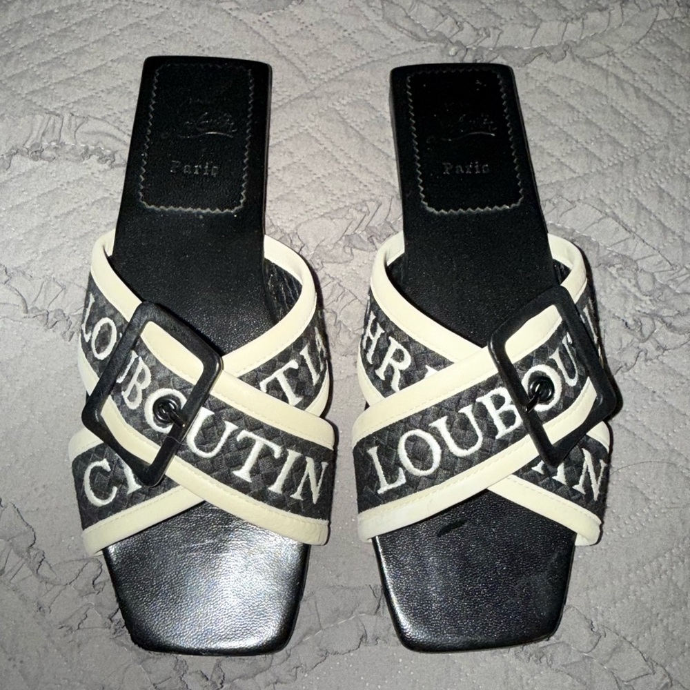 Christian Louboutin Monochrome Women's Sandals